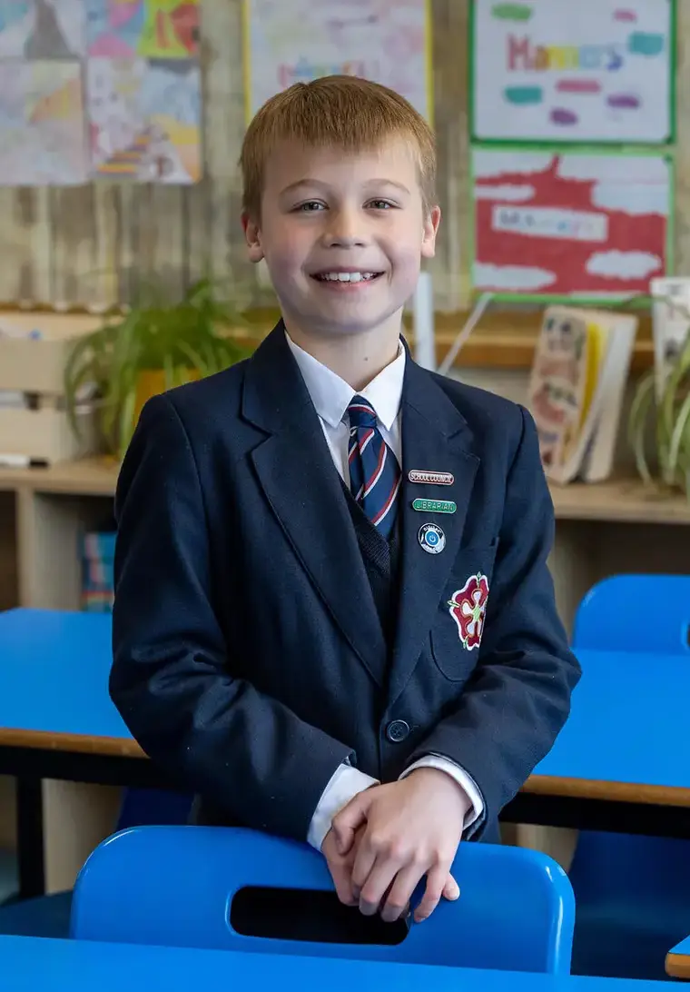 Josh, a Year 5 pupil at KES Bath