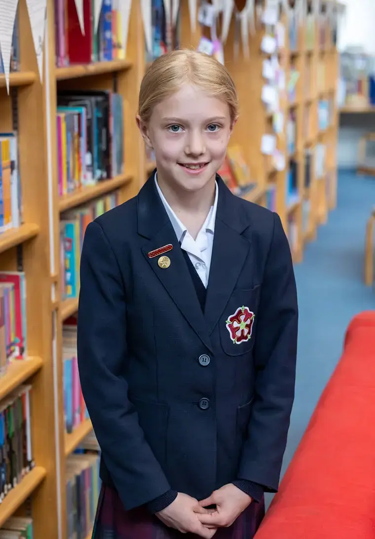 Marnie, a Year 5 pupil at KES Bath